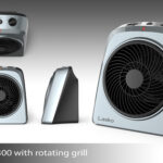 Hot Wire Heater with Rotating Grill
